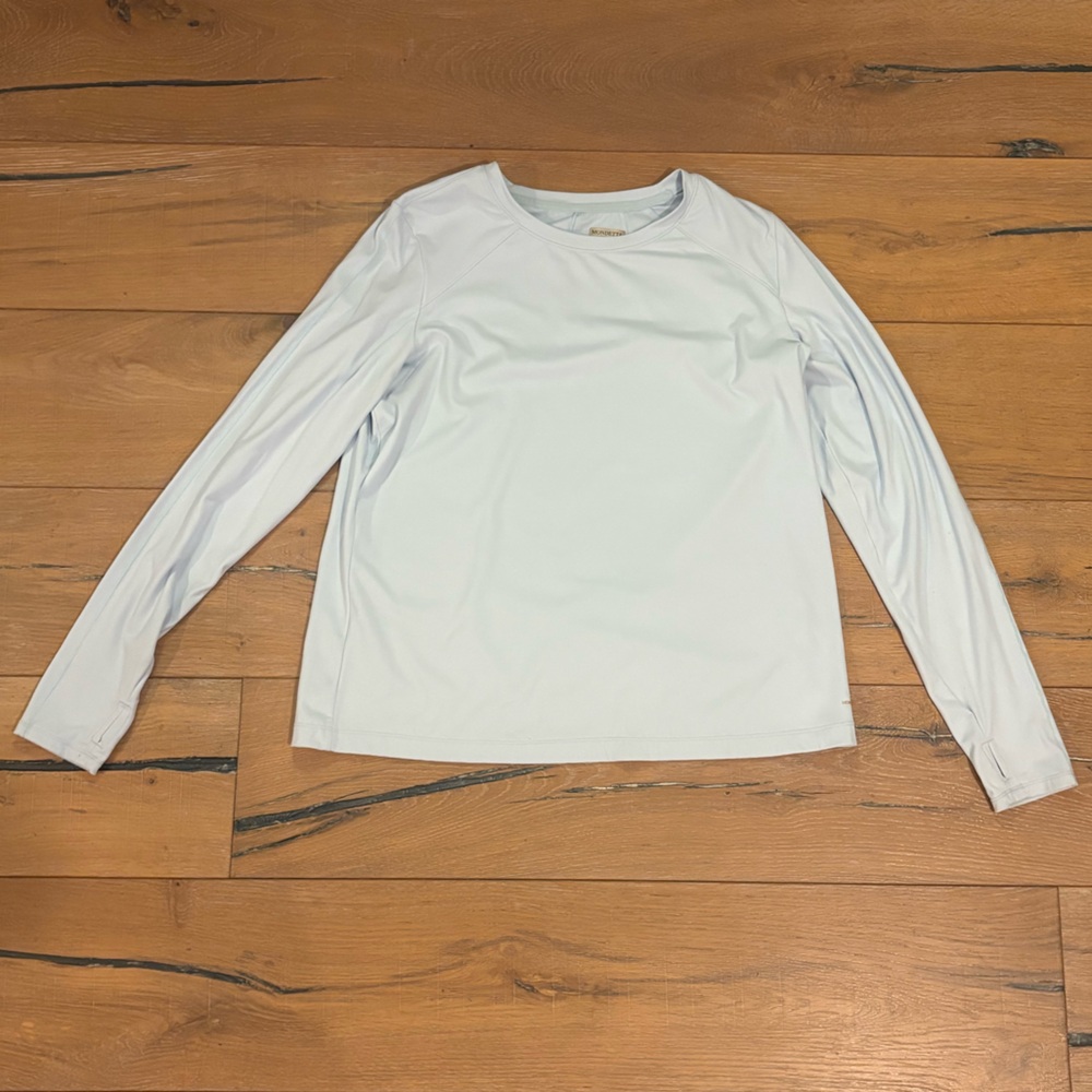 Mondetta Sky Blue Performance Luxury Top